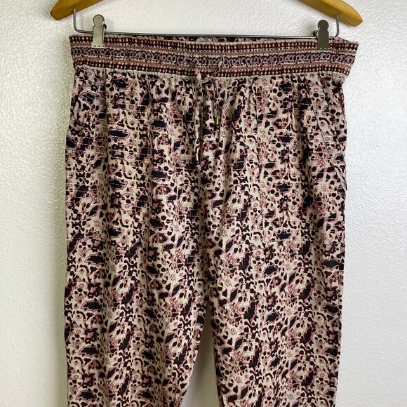 Scotch And Soda Vagabond Voyage Pants Size 2 Printed Elastic Boho 30x28 - Picture 3 of 12